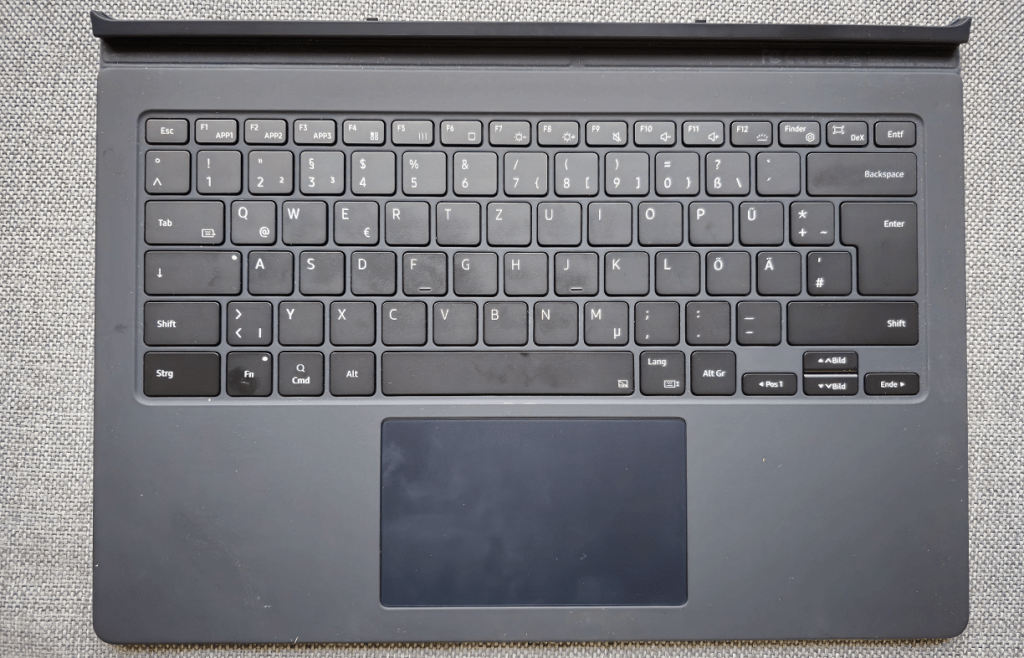 Galaxy Tab S9 Ultra Book Cover Keyboard Test